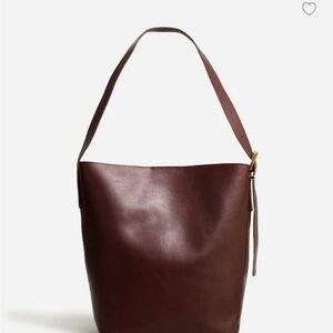Madewell Rich Brown Leather Shoulder Bag